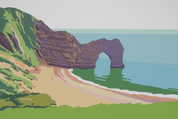ALAN TYERS - durdle door, jurassic coast, dorset
