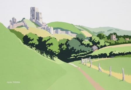 ALAN TYERS - corfe castle, dorset