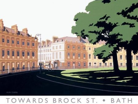 Towards Brock Street, Bath