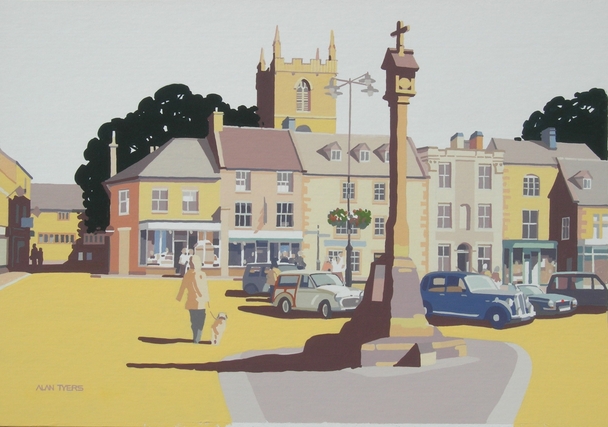 ALAN TYERS - market square, stow