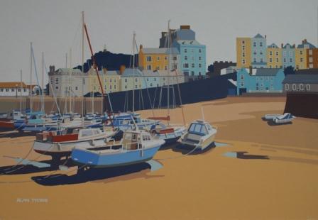 ALAN TYERS - tenby harbour