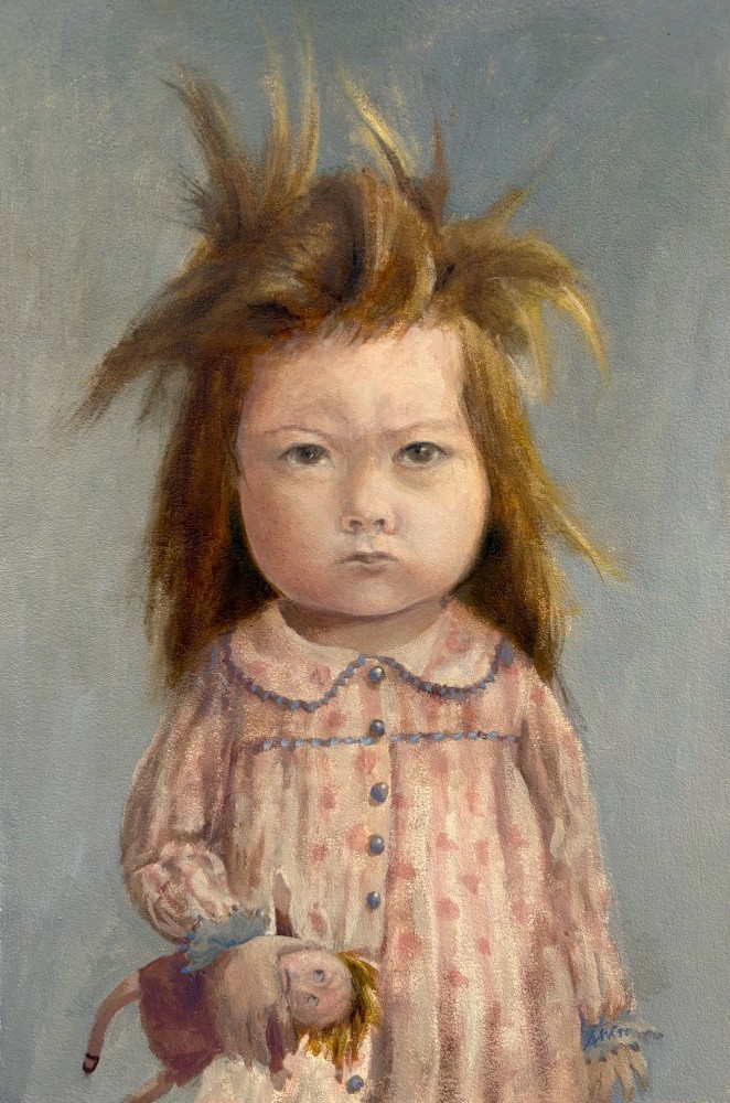 Scottish Artist ALICE MCMURROUGH - Little Hestia