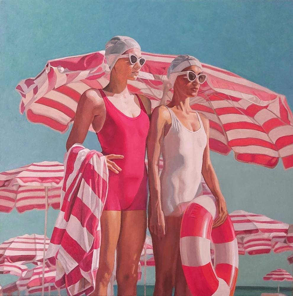 British Artist Allan Wilkie - Sea Gazers