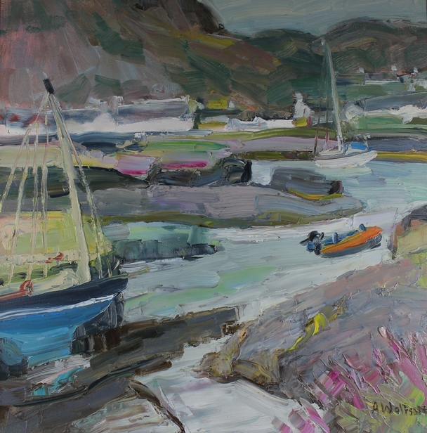 Low Tide, Easdale Harbour        