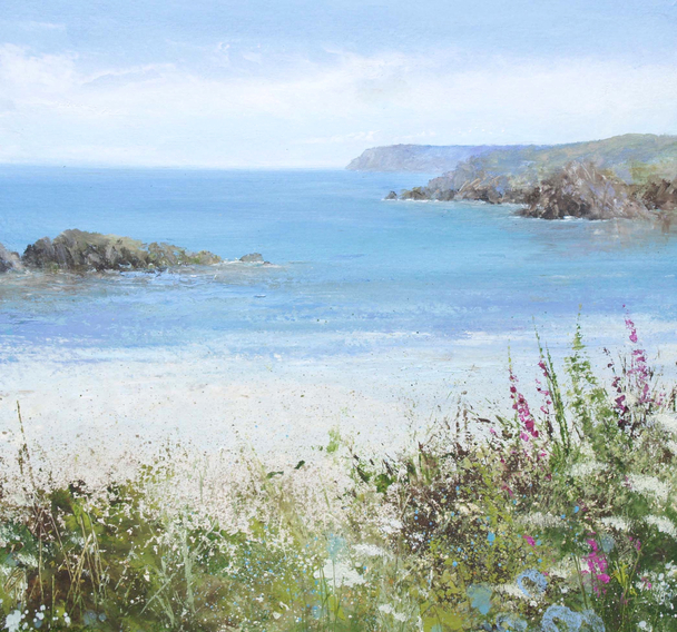 AMANDA HOSKIN - summers walk, lansallos cove