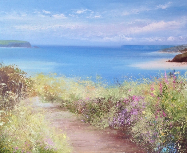 AMANDA HOSKIN - summer path, padstow