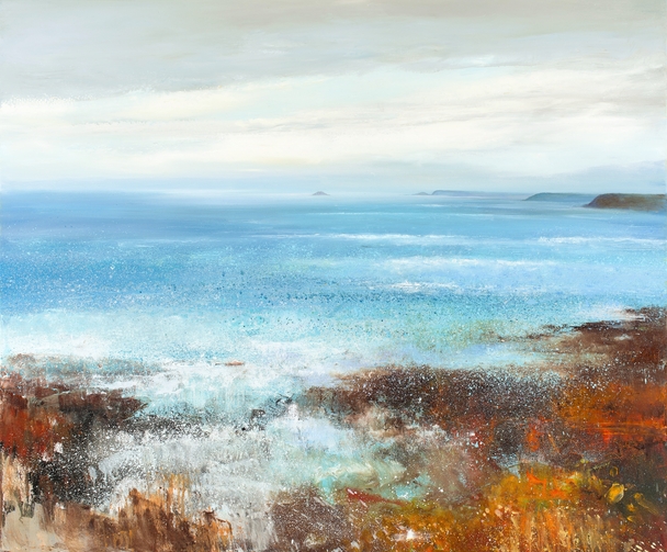 AMANDA HOSKIN - watching the waves, sennen