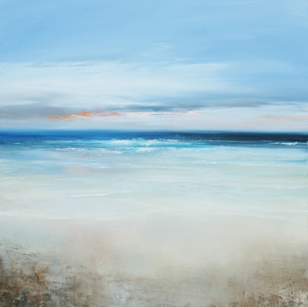 AMANDA HOSKIN - waves, warm evening sands, cornwall