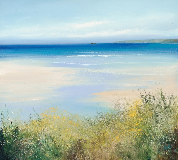AMANDA HOSKIN - golden sands bath in the light of carbis bay, st ives