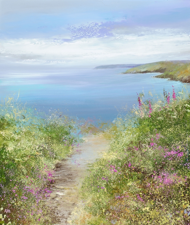 AMANDA HOSKIN - a perfect day on the hall walk, fowey