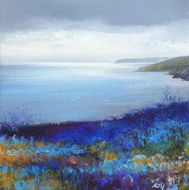 AMANDA HOSKIN - abstract blues, the dodman