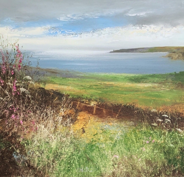 AMANDA HOSKIN - wildflowers watch over the bay