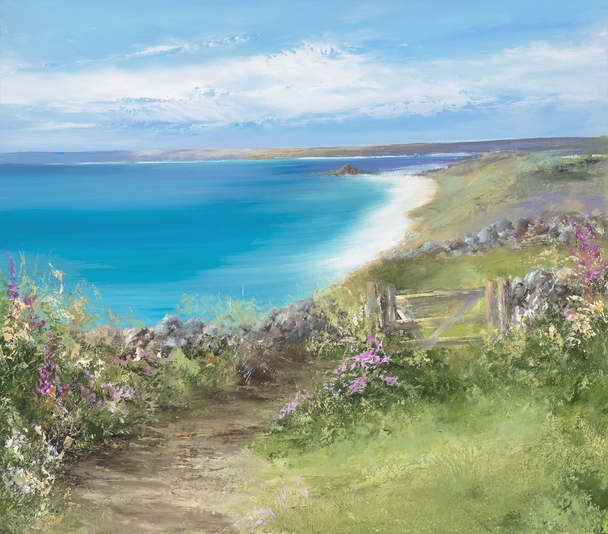 AMANDA HOSKIN - lovely day on st martins, isles of scilly