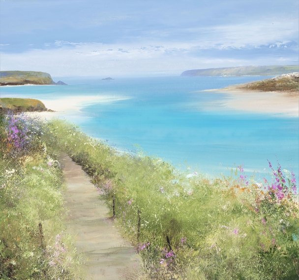 AMANDA HOSKIN - walking the coastal path, daymer bay