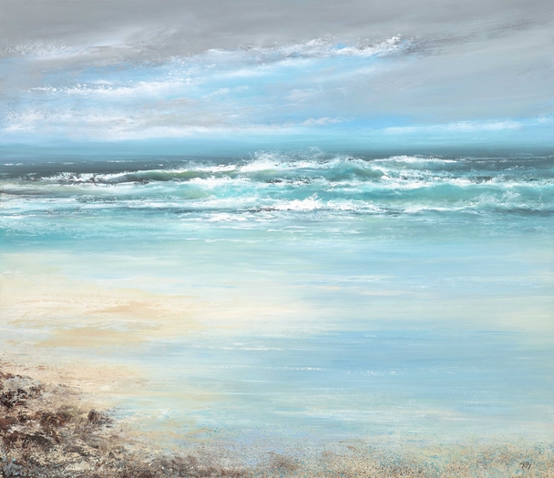 AMANDA HOSKIN - watching the waves as they dance and roll over the sands