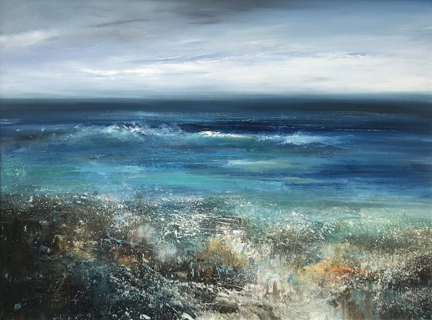 AMANDA HOSKIN - chasing the waves, west cornwall