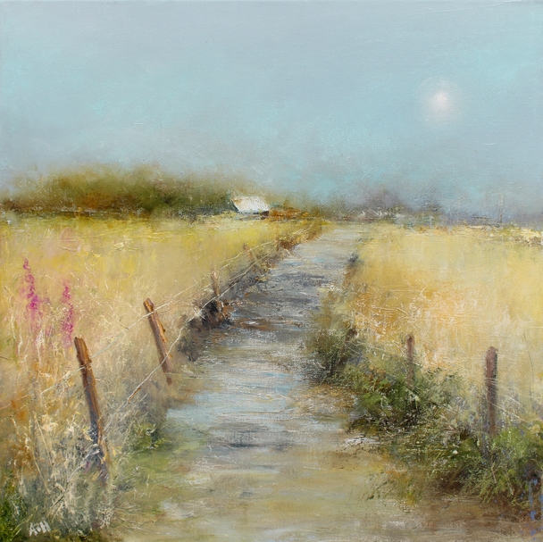 AMANDA HOSKIN - walking the st michael's way heading to marazion