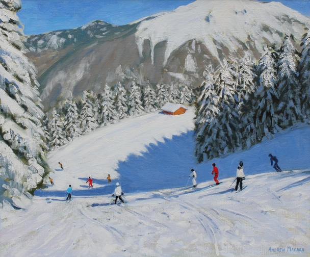 ANDREW MACARA - morning ski, morzine