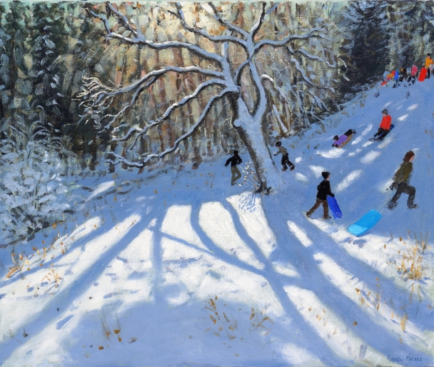 ANDREW MACARA  - winter, via gellia, derbyshire