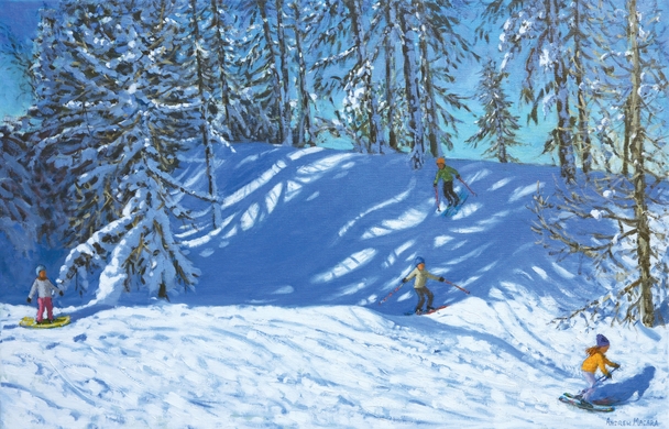 ANDREW MACARA  - skiing, samoens, france