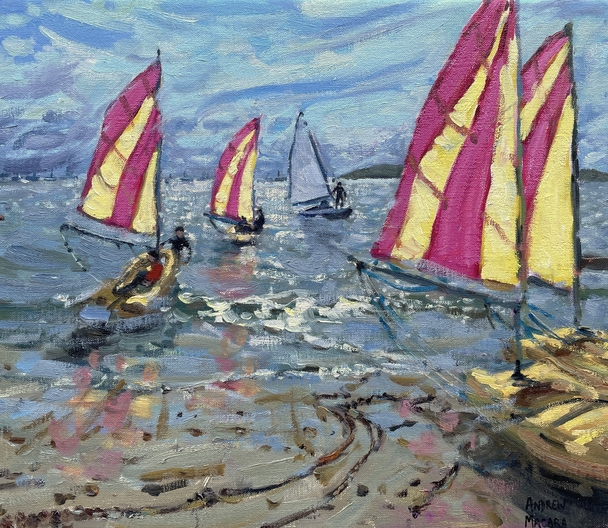 ANDREW MACARA - sailboats, abersoch