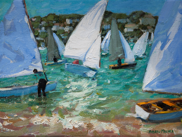 ANDREW MACARA  - sailboats, salcombe