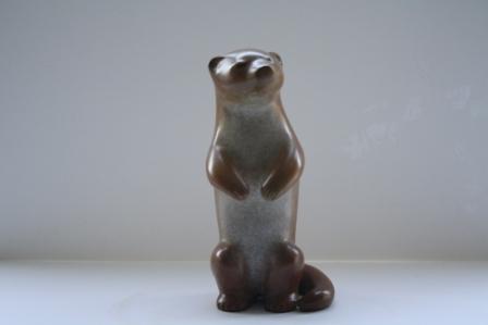 ANITA MANDL - young stoat standing