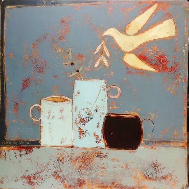 Admiring Pats bird...