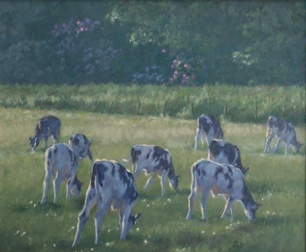 Youngsters in the Evening