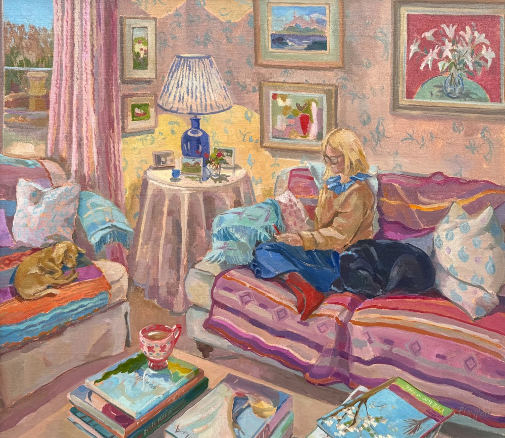 British Artist ANNABEL PLAYFAIR - Downtime