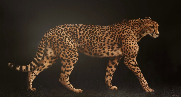 British Artist ANNIE DREW - Evening Stroll