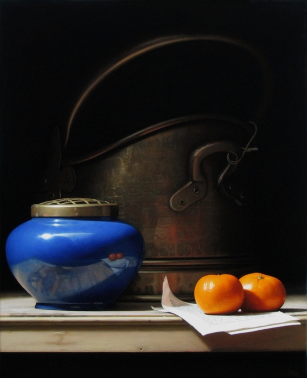 Still Life with Blue Bowl