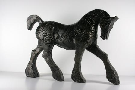 Strutting Coils Horse