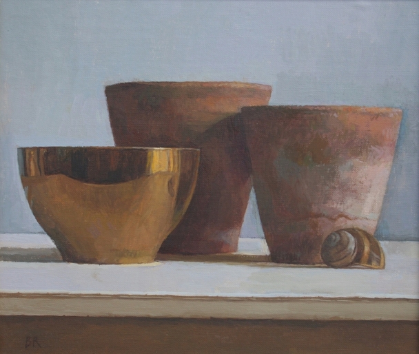 Golden Bowl and Two Pots