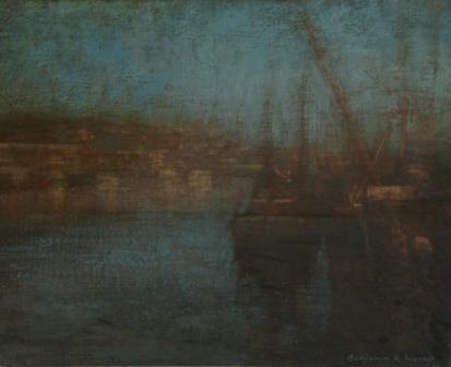 Benjamin Warner - Evening Newlyn Harbour