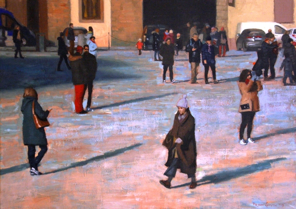BRIAN SMYTH - winter morning, florence
