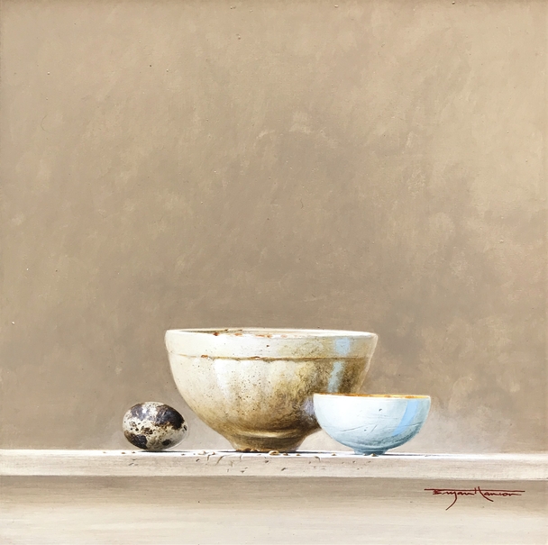 BRYAN HANLON - jelly mould and quail's egg