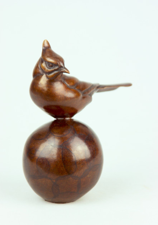 CARL LONGWORTH - tufted tit (edition 46/175) 