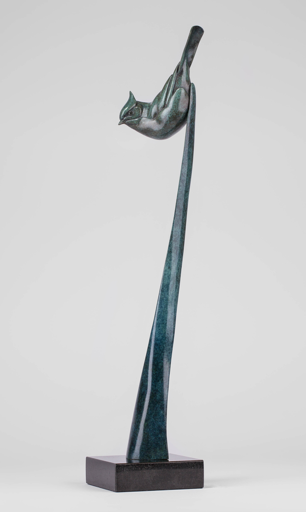 Carl Longworth - tufted titmouse (edition 13/25)