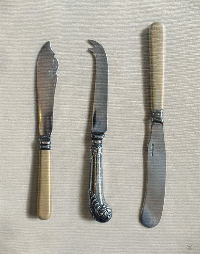 British Artist Caroline Richardson - Crew Cutting