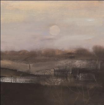 British Print Artist CATHERINE BINNIE - Winter Sun