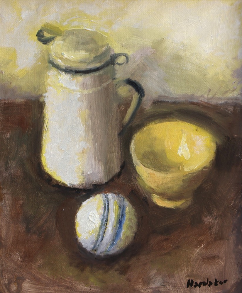 Still Life, White Ball