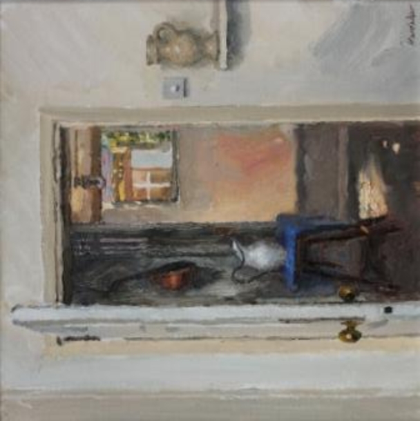 CHARLES HARDAKER - open doors gleam of sunlight