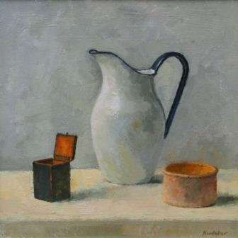 CHARLES HARDAKER - still life three objects