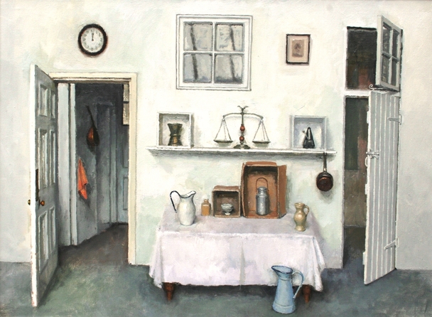 CHARLES HARDAKER - interior still life