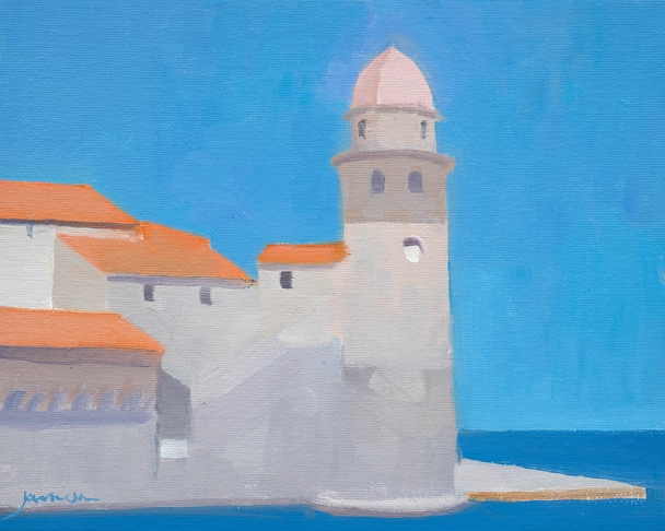 Scottish Artist CHARLES JAMIESON - Collioure