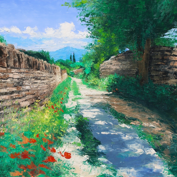 Dappled Path, Gordes