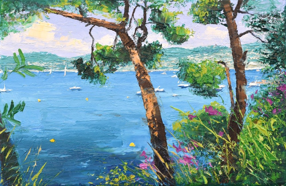 Colin Carruthers - oleander and pines