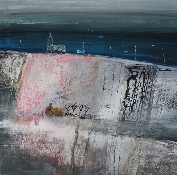 British Artist Colin Kent - Farm and Fields