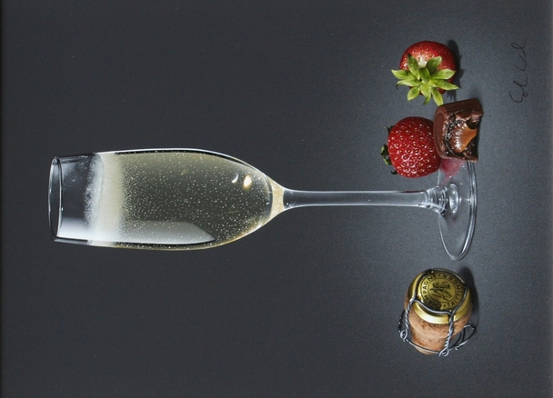 Taittinger and Strawberries